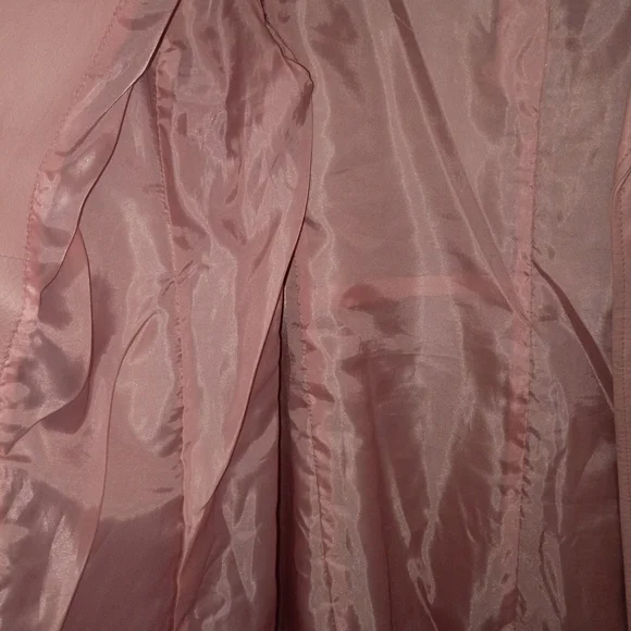 Women's Pink Leather Jacket - Picture 7 of 14